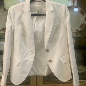 WHITE BANANA REPUBLIC BLAZER SIZE 6P